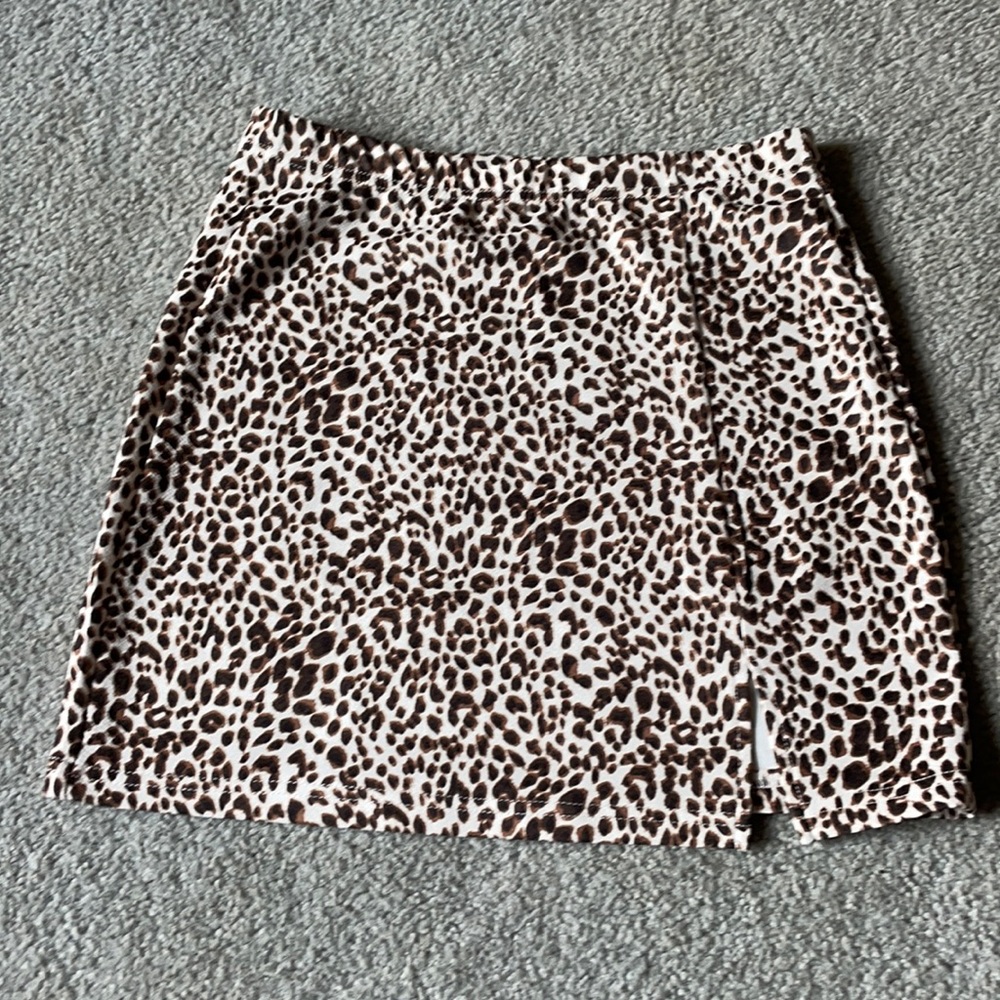 Brand new Cheetah print skirt